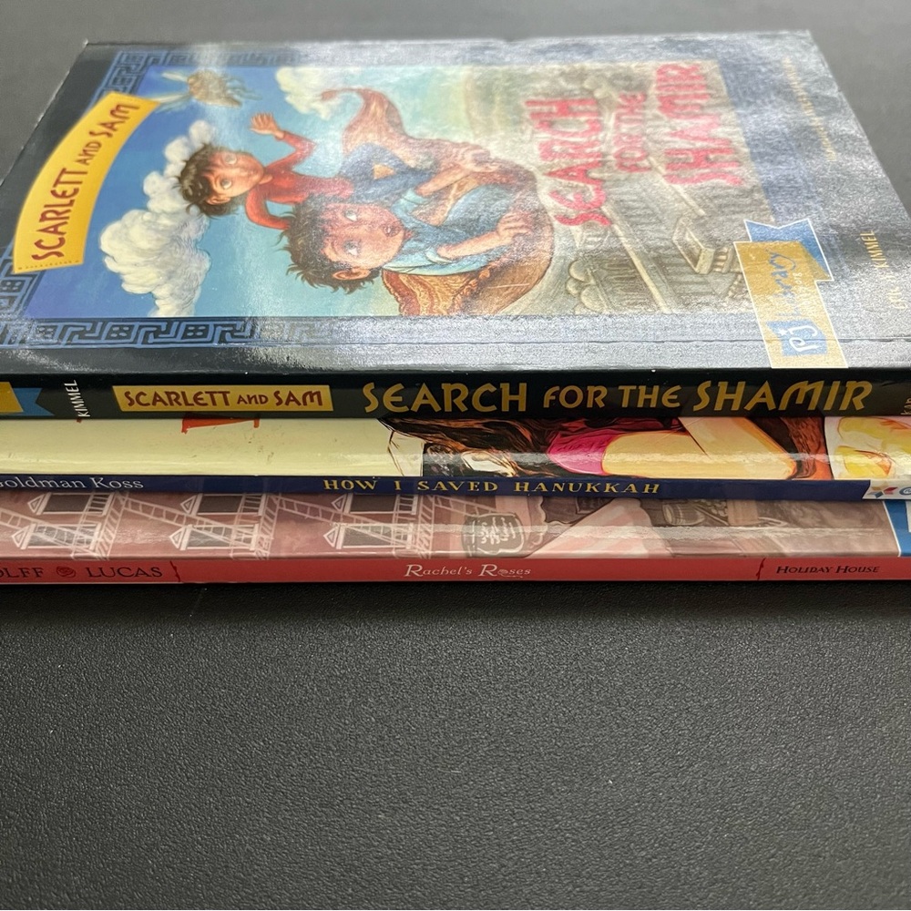 Pj Library 3 Book Lot; 3 chapter Book bundle